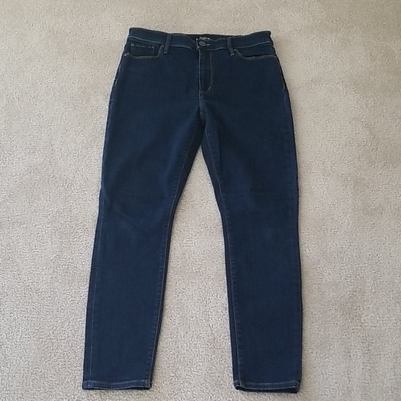 LOFT Denim - Ann Taylor LOFT high rise skinny ankle jeans